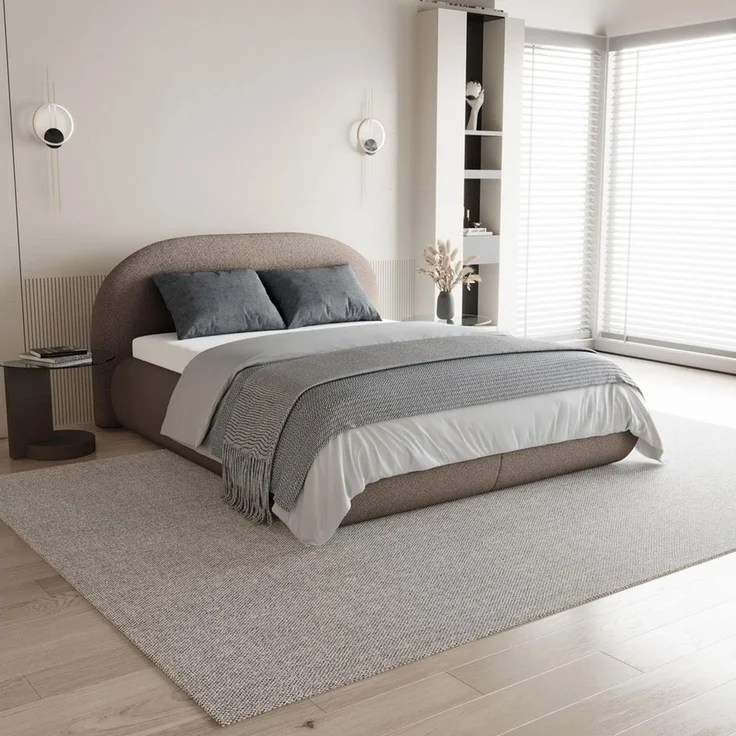 Beautysofa Polsterbett mit Bettkasten und Rahmen MOTTI, 140, 160 oder 180cm, mit oder ohne Matratze – Bild 2