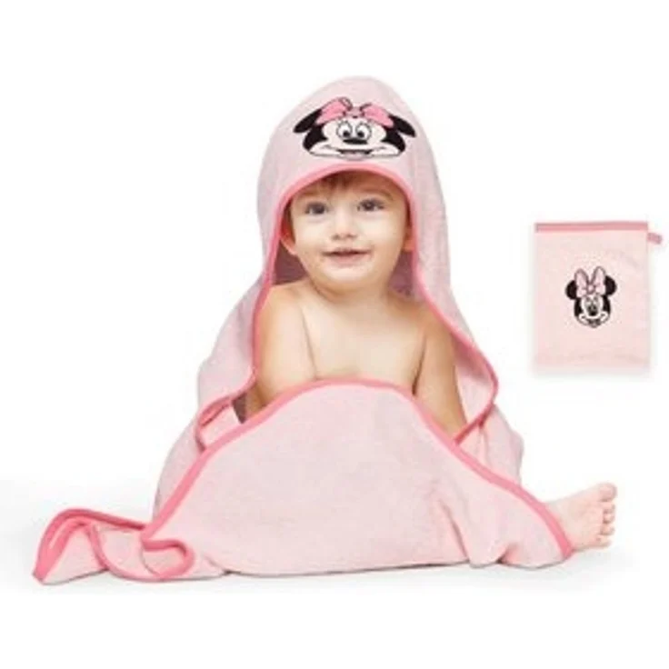 Disney Handtuch Set Disney Hooded Towel Set - 2 pcs Multicolor 80x80cm + 15x20 cm, 100% Baumwolle – Bild 6