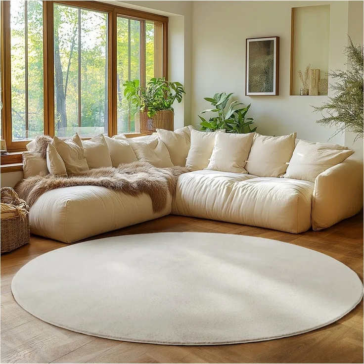 SIMPEX24 Teppich Unicolor - Einfarbig, Läufer, Höhe: 11 mm, Perfekt geeignet für Wohnzimmer, Schlafzimmer,Kinderzimmer