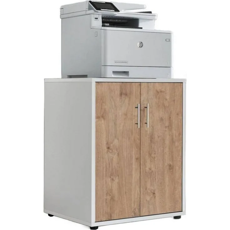BMG Möbel Aktenschrank Druckerschrank Office Edition (geeignet für 3D Drucker und Office Drucker) Höhe 74 cm, optimale Ergänzung zu Schreibtischen