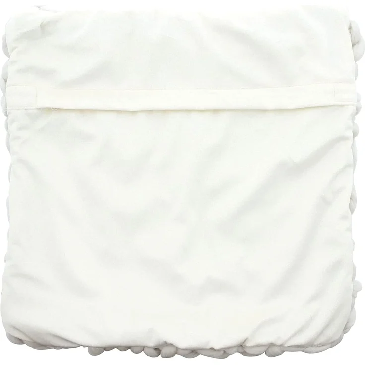Kissenhülle "Grobstrick" beige, 40x40 cm, Rückseite in Samt Optik, Kissenbezug, Zierkissenbezug – Bild 6