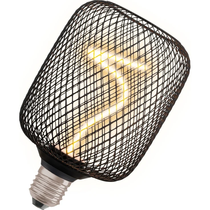 Osram LED Dekoleuchtmittel E27 Square schwarz 3,5W dimmbar warmweiß – Bild 4