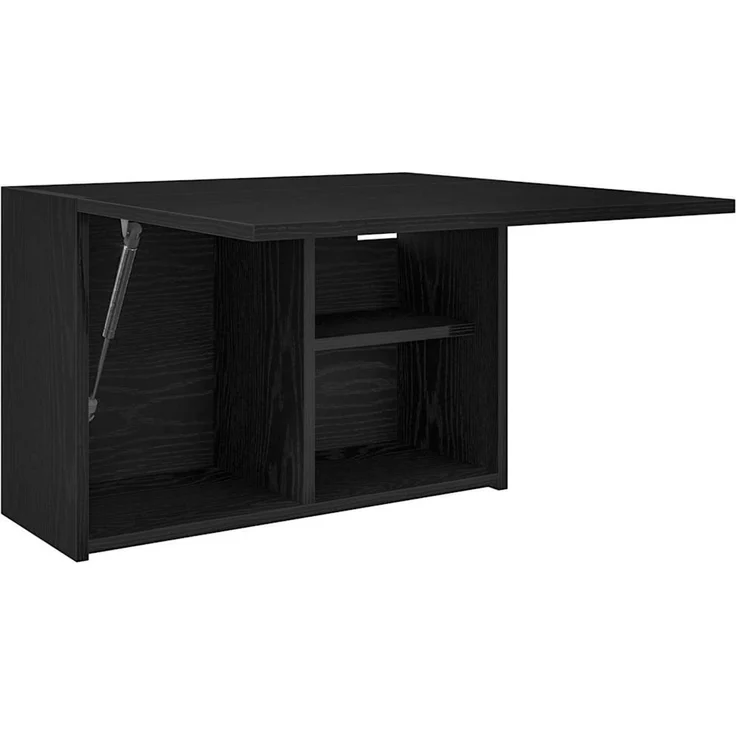 vidaXL Bad-Wandschrank Schwarz 60x25x40 cm Holzwerkstoff 860068 – Bild 5