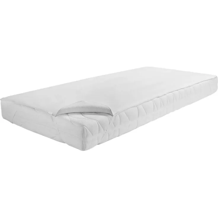 Dormisette 'Q70' Premium Matratzenauflage 90x190 cm, Baumwolle/Reinweiß