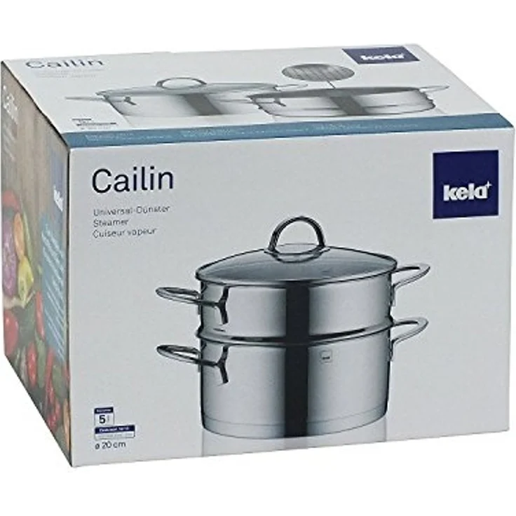 Universal-Dünster Cailin 20 cm, Edelstahl, Silber – Bild 7