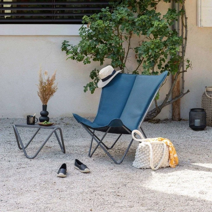 Lafuma Butterfly Chair Pop Up XL Sessel Becomfort beige Moka – Bild 5