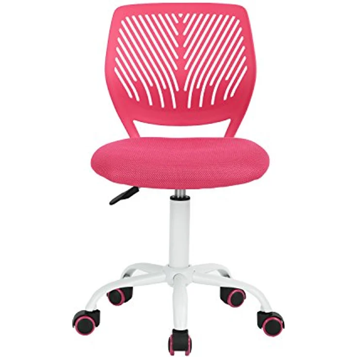 FurnitureR Bunte Schreibtischstuhl, Modernes verstellbares Design Computer Sitz, Swivel Armless Stuhl, Kinderzimmer, Home Office Task Chair – Bild 2