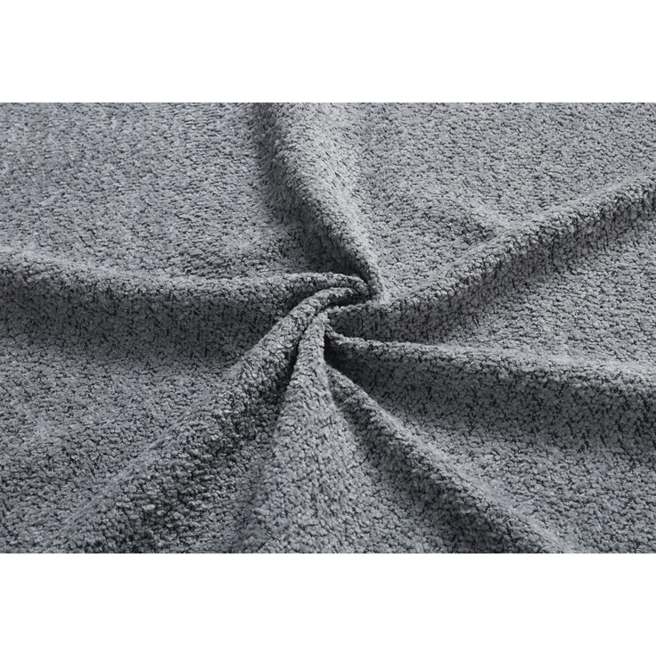 CHICFURN Polsterbett aus Samt Grau 140x190 cm mit abnehmbaren Seitengittern – Bild 9