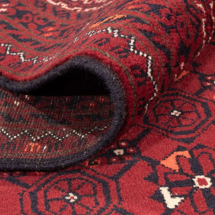 Afghan Teppich - Buchara - 289x208 cm - rot – Bild 4