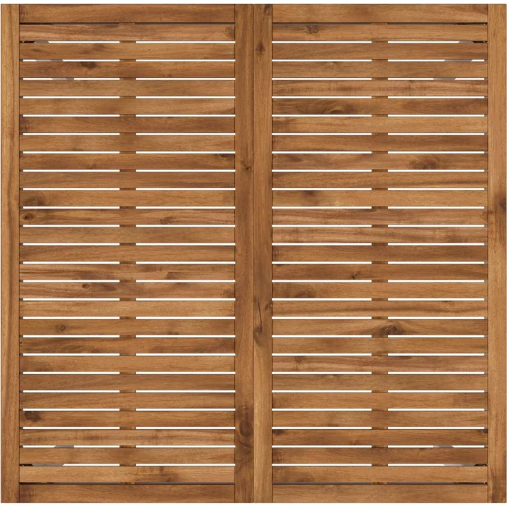 vidaXL Gartenbar-Tisch NAARDEN Natur und Weiß 110 x 108,5 x 105 cm 901344 – Bild 4