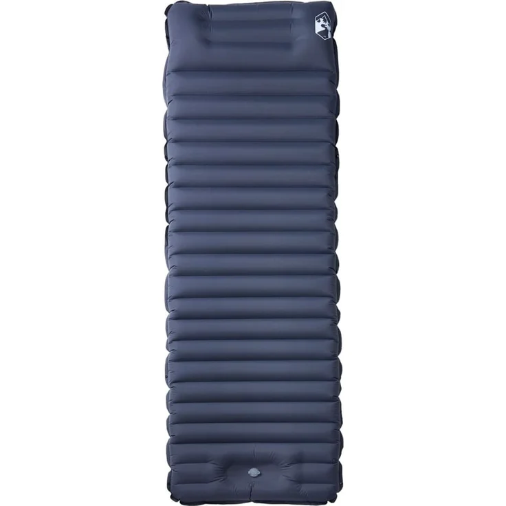 vidaXL Selbstaufblasende Isomatte mit Kissen Grau 4007118 – Bild 2