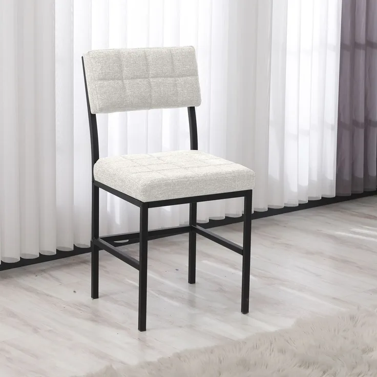 Skye Decor 'Dubai - Cream' Stuhl, Creme, 40 x 82 x 40 cm
