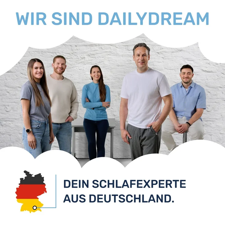 Dailydream “Model M“ viscoelastischer Matratzentopper mit Memory Foam Effekt, Weiß, 140 x 200 x 5 cm – Bild 3