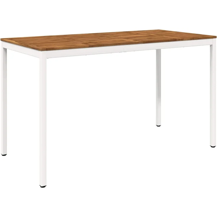vidaXL Gartenbar-Tisch NAARDEN Natur und Weiß 180 x 88,5 x 105 cm 901353 – Bild 2