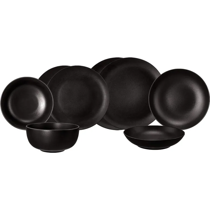 Seltmann Weiden Liberty Velvet Black Einsteiger-Set 8-teilig