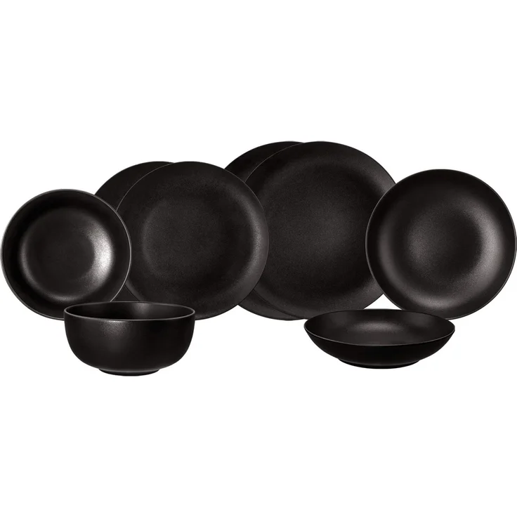 Seltmann Weiden Liberty Velvet Black Einsteiger-Set 8-teilig – Bild 1