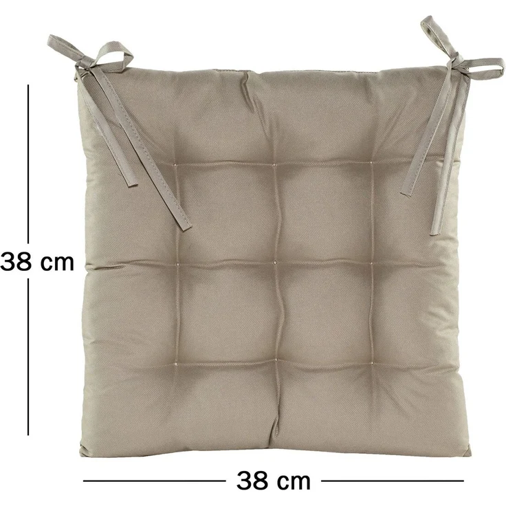 JACK Stuhlkissen JACK Outdoor 38x38cm Sitzkissen Lounge Kissen Sitzkissen Wasserfest, mit Lotus Effekt, robust, strapazierfähig, für Innen & Außen – Bild 2