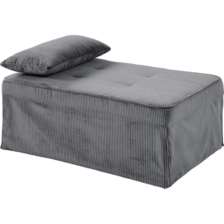 ATLANTIC home collection Schlafsofa Finn, wandelbar zum Loungesessel, Relaxliege und Gästebett, inkl. Kissen