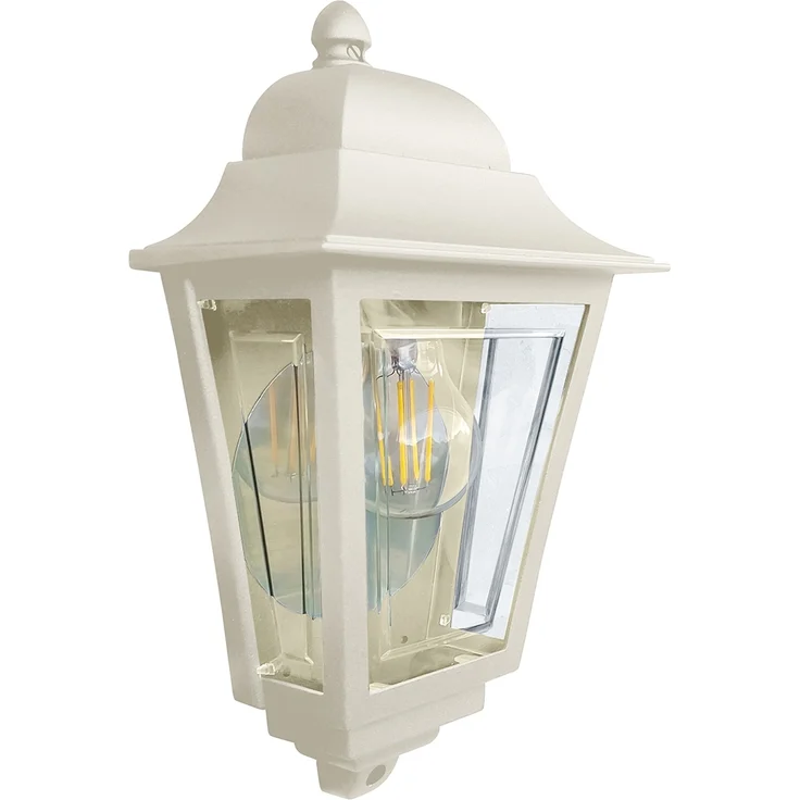 Elstead Lighting Deco Lane Wandleuchte 1-Light Cream IP44 E27 – Bild 2