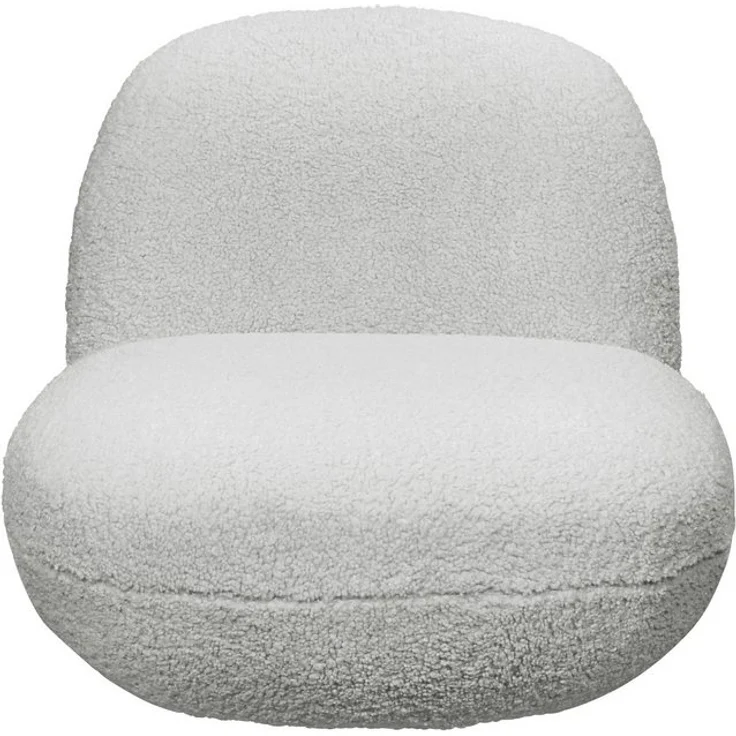 Drehsessel Chris ED Exciting Design Farbe Silber – Moderner Mikrofaser-Sessel mit Nosagfederung – Bild 4