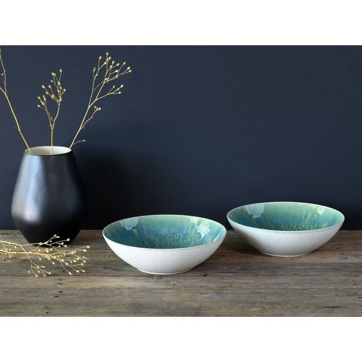 Yuki Grün-blau, Salatschüssel 2-tlg (mo) – Bild 2