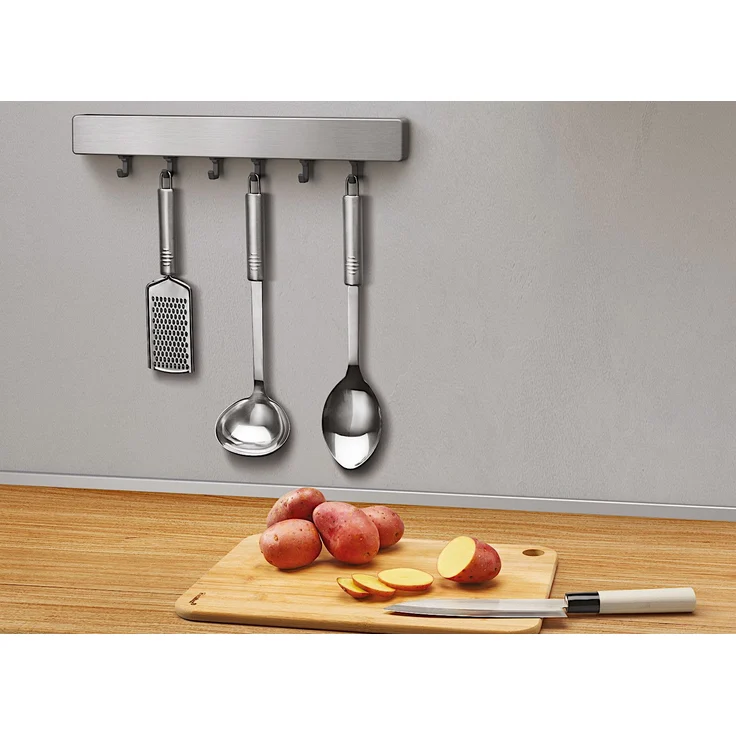 METALTEX Magnetleiste Metallika Inox mit Haken / Relingleiste – Bild 9