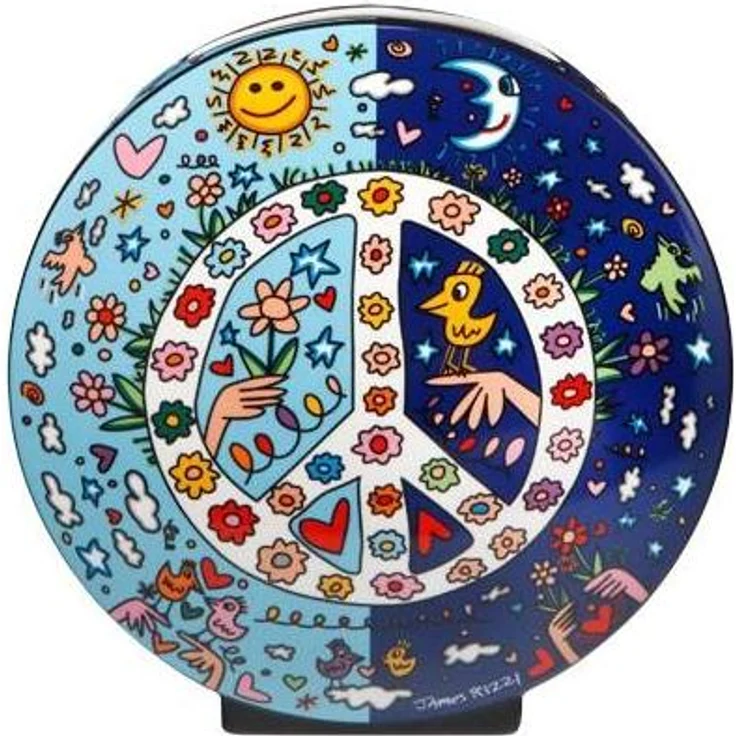 Goebel Pop Art James Rizzi JR P VA Give Peace a Chance 26102851 – Bild 1
