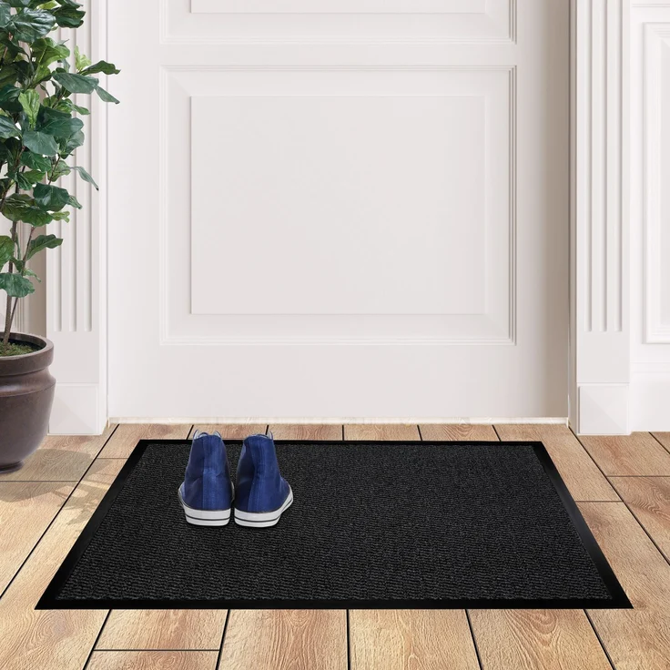 Furni24 Fußmatte - Anthrazit-Schwarz, 60 x 90 cm – Bild 4