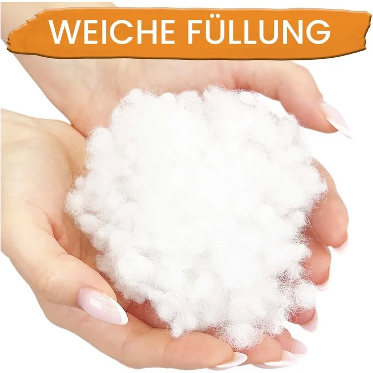 Amilian Dekokissen mit Füllung und Kissenbezug - Deko Kissen, Zierkissen, Sofakissen, (1 Stück), 40x40 cm, Kopfkissen mit Kissenfüllung – Bild 3