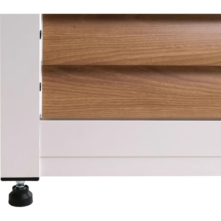 Lamellenwand für Pergola HWC-P65, Lamellenpaneel Modul Paneel Seitenwand, Aluminium 220x68cm Holzoptik ~ weiß – Bild 6