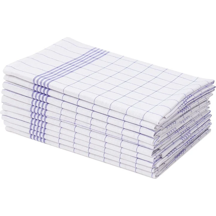 HSC Home-Style-Creation GmbH Geschirrtuch aus 100% Baumwolle, (Spar-Set, 10-tlg, bestehend aus 10 Geschirrtücher in 50 x 70 cm), saugstark und langlebig, mit Aufhängeschlaufe – Bild 1