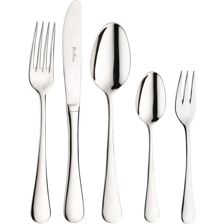 PINTINOX Besteck-Set Stresa (30-tlg), 6 Personen, Edelstahl 18/10