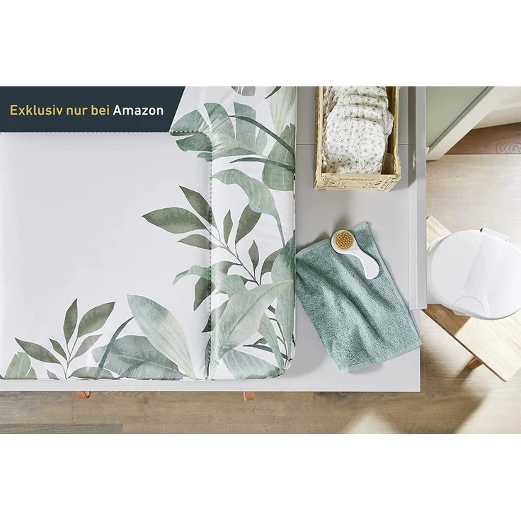 Wickelauflage Breit Exclusiv Exclusiv bei Amazon Motiv Soft Tropical – Bild 4