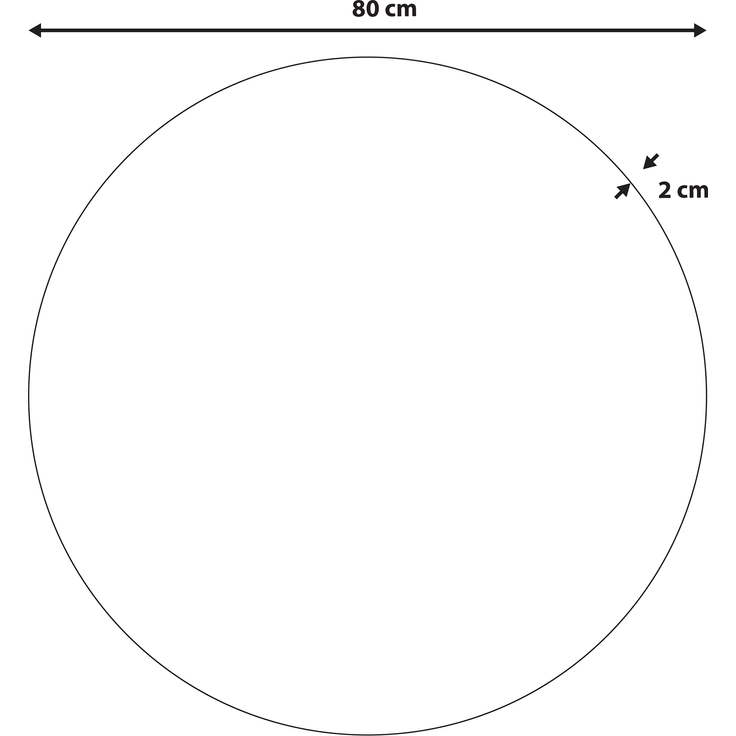 Wandspiegel BOUCHON 80 cm 80 cm Grün – Bild 2