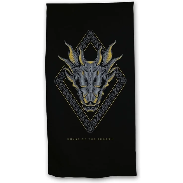 House Of Dragon Strandtuch 70x140 cm, 100% Polyester für den perfekten Strandtag
