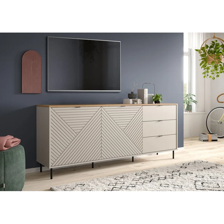 Campus Sideboard in Kaschmir Nachbildung – Bild 7