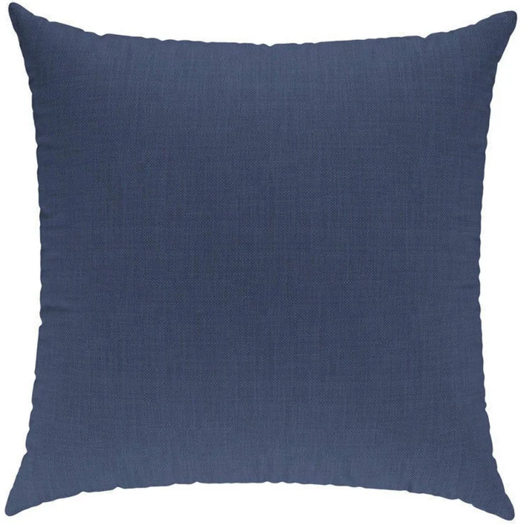 sunnypillow Palettenkissen mit abnehmbarem Bezug Kaltschaum Palettenauflage Palettenpolster Palettensofa Sitzkissen Rückenlehne Indoor Outdoor Kissen 40x40 cm Blau – Bild 1
