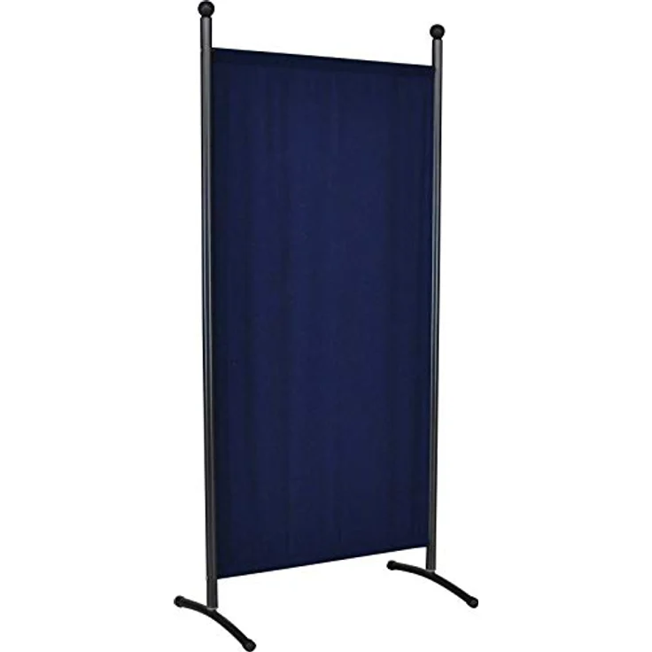 Angerer Freizeitmöbel GmbH Stellwand - Raumteiler & Raumtrenner Sichtschutz - Outdoor Paravent für Windschutz & Schatten auf Balkon (178x82 cm, blau) – Bild 5