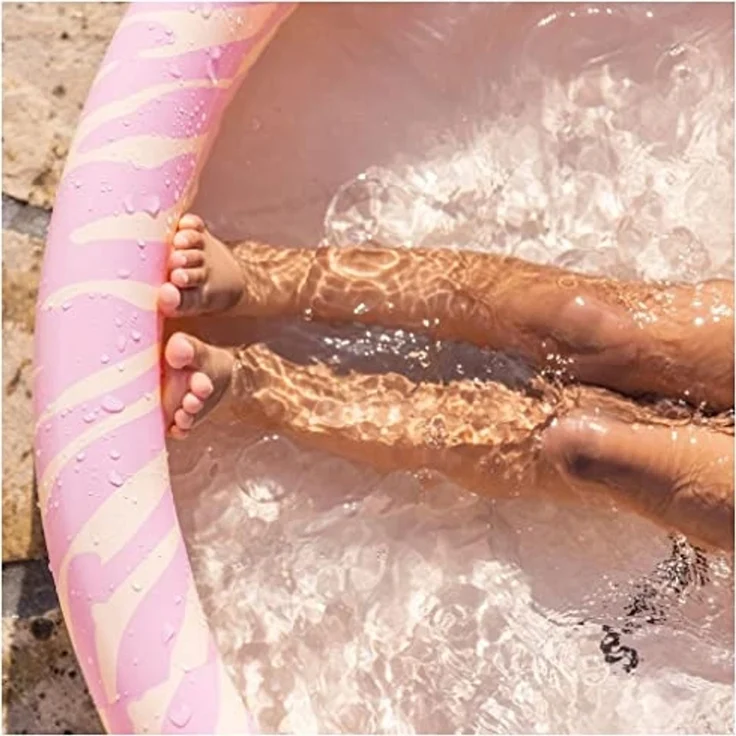 Swim Essentials Pool Swim Essentials Swimming Pool 100 cm Pink Zebra 100x17 cm – Bild 7