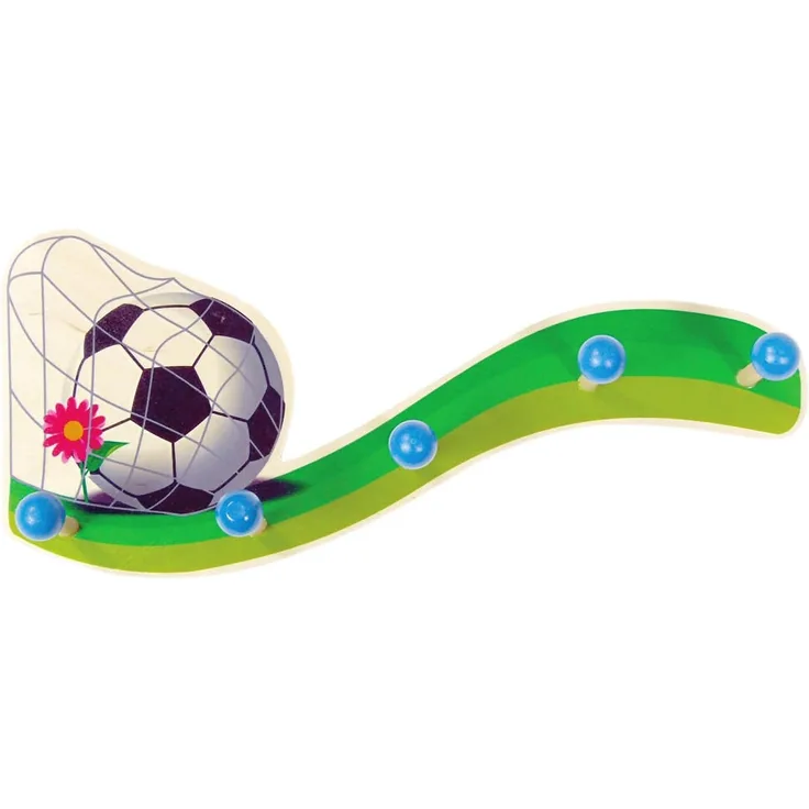 Hess Garderobenleiste 'Fußball' ca. 35x17 cm