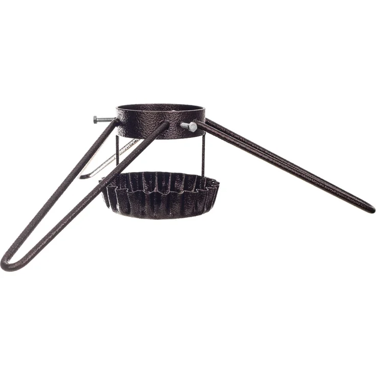 KADAX Weihnachtsbaumständer Metall Weihnachtsbaumständer mit Schale Kupfer 58cm – Bild 3