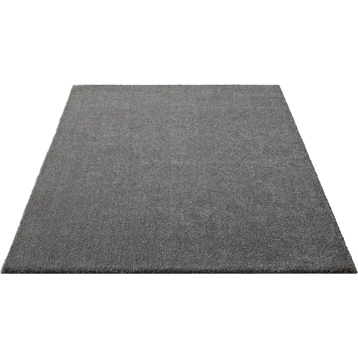 merinos Hochflor-Teppich Forest 340, rechteckig, Höhe: 25 mm, Shaggy, uni meliert, sehr dicht und weich, Wohnzimmer