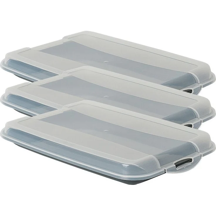 Novaliv Frischhaltedose -, (3-tlg), Aufschnittsbox – Bild 1