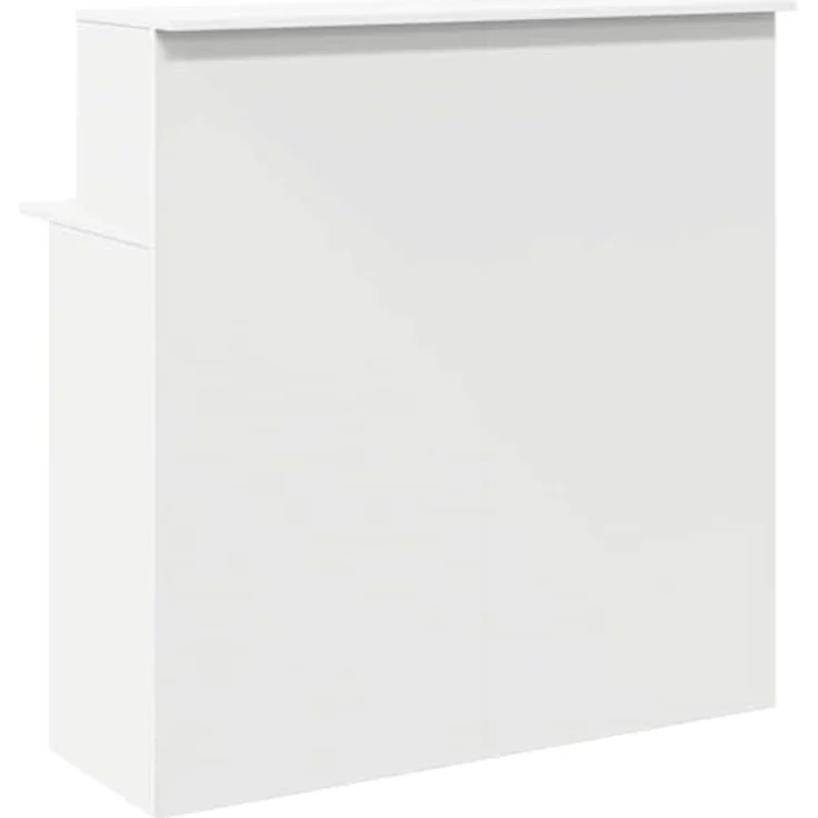 vidaXL Empfangstresen Weiß 100 x 50 x 103,5 cm Holzwerkstoff 859024 – Bild 8