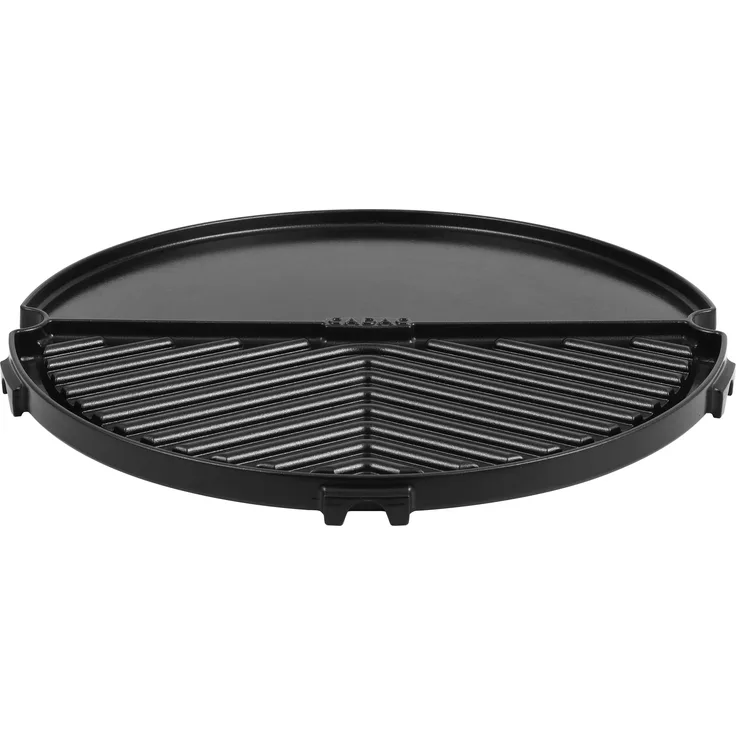 Cadac 'Braai Grill 2' Grillplatte für Grillo Chef 40 und Citi Chef 40 5610-400, Aluminium schwarz, ø 38 cm
