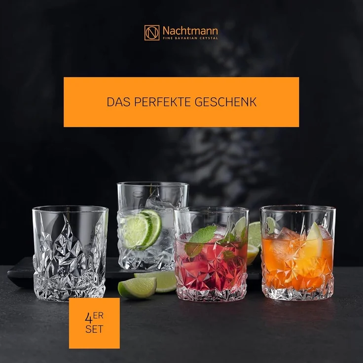 NACHTMANN 101968 SCULPTURE Tumbler 4er Set – Bild 5