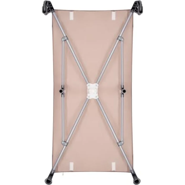 Momi BELOVE Reisebett für Kinder bis 15 kg Körpergewicht, B65 x L125 x H78 cm (faltbar 21 x 23 x 80 cm), Kinderreisebett mit Matratze, 2 Rädern, Transporttasche – Bild 24