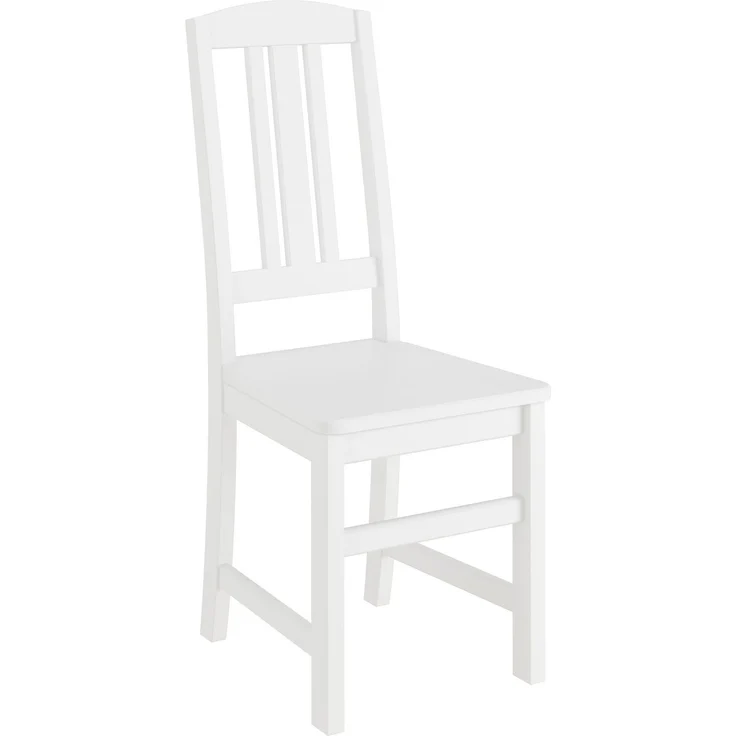 Küchenstuhl Massivholzstuhl Esszimmerstuhl Kiefer Stuhl waschweiß 90.71-22-D W – Bild 6