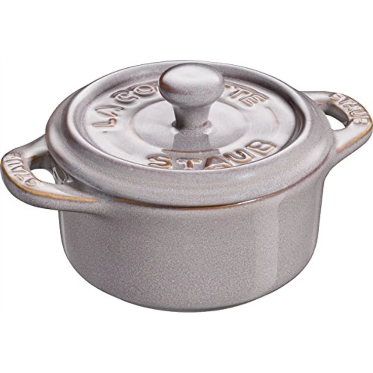 Staub Staub Mini-Cocotte rund 200 ml antikgrau 405119980 – Bild 2