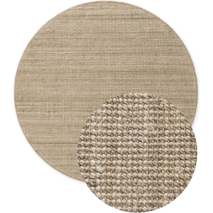 HANSE Home Teppich Jaipur Juteteppich, als Läufer und in Rund, rechteckig, Höhe: 10 mm, 100% Naturfaser, Wohnzimmer, Esszimmer, Schlafzimmer, GRS – Bild 4